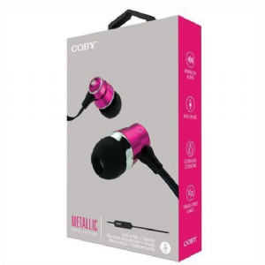 AURICULAR IN EAR COBY CBE-206 METALLIC