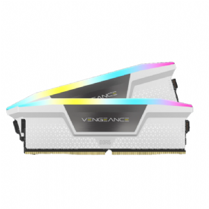 DDR5 32 GB. (2X16) 5200 MHZ CORSAIR VENGEANCE RGB WHITE