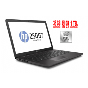 NOTEBOOK HP 250 G7 I5-1035G1 36G/SSD480/1TB