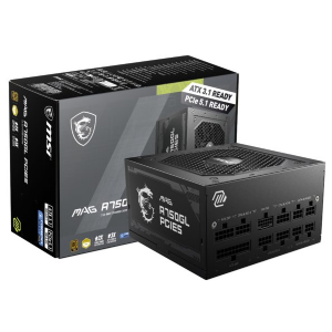 FUENTE ATX 750W MSI A750GL 80P GOLD