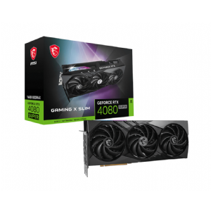 VIDEO GEFORCE RTX 4080 SUPER 16 GB. MSI GAMING X SLIM
