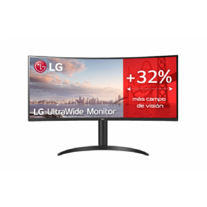MONITOR 34 LG 34WP65C-B WQHD CURVO ULTRAWIDE