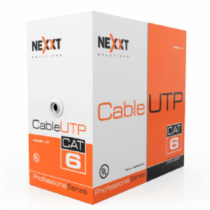 CABLE UTP NEXXT 4 PAIRS CAT 6 100M GR