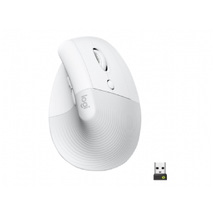 MOUSE WIRELESS LOGITECH LIFT ERGO WHITE