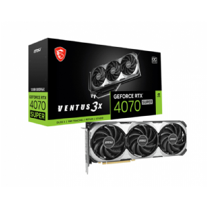 VIDEO GEFORCE RTX 4070 SUPER 12 GB. MSI VENTUS 3X