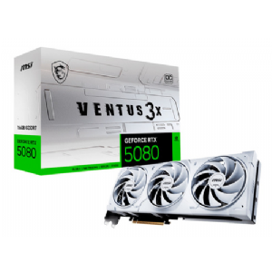 VIDEO GEFORCE RTX 5080 16 GB. MSI VENTUS 3X WHITE