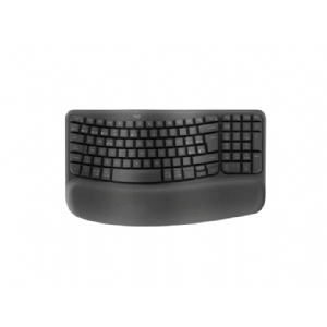 TECLADO WIRELESS LOGITECH WAVE KEYS ERGO BLACK