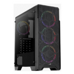GABINETE AEROCOOL ORE SATURN FRGB-B-BK