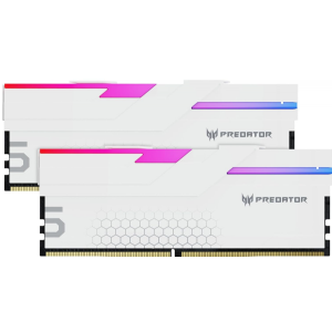 DDR5 48 GB. (2X24) 7200 MHZ ACER PREDATOR HERMES RGB WHITE