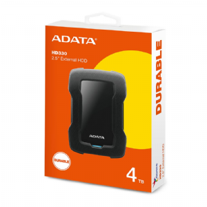HDD PORTABLE USB 3.0 4 TB. ADATA HD330 BLACK