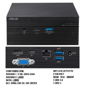 MINI PC ASUS N4500 8G/240NVME