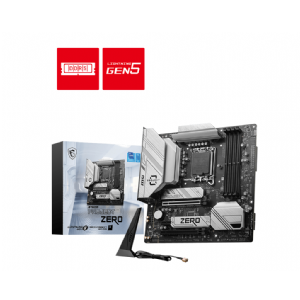 MOTHER MSI B760M PROJECT ZERO DDR5 WIFI