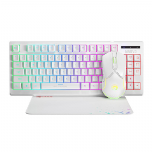COMBO GAMER 3 EN 1 MARVO CM310SP BLANCO