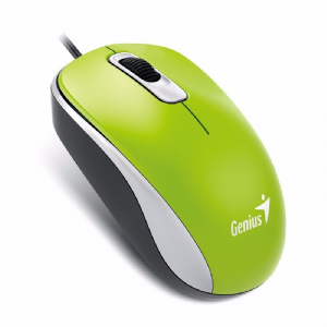 MOUSE OPTICO GENIUS DX-110 GREEN USB