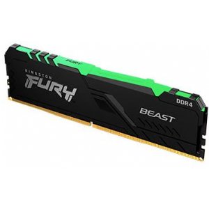 DDR4 8 GB. 2666 MHz KINGSTON FURY BEAST RGB