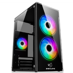 GABINETE SHENLONG GT-503 RGB RING MINITOWER