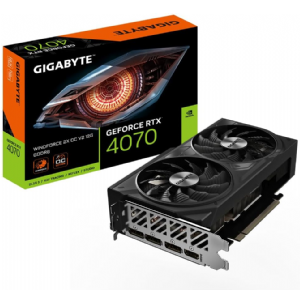 VIDEO GEFORCE RTX 4070 12 GB. GIGABYTE WINDFORCE 2X