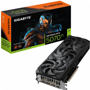 VIDEO GEFORCE RTX 5070TI 16 GB. GIGABYTE WINFORCE3