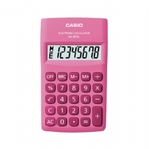 CALCULADORA CASIO HL-815L ROSA