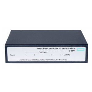 SWITCH 5 PORTS GIGABIT HPE ARUBA 1420 JH327A