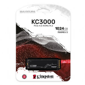 SSD 1 TB. M.2 NVME PCIE 4.0 KINGSTON KC3000