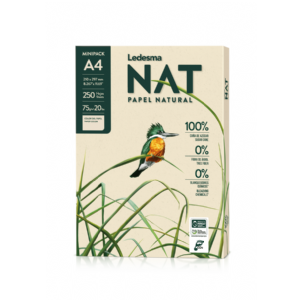 RESMA A4 75G LEDESMA NAT 250 HOJAS