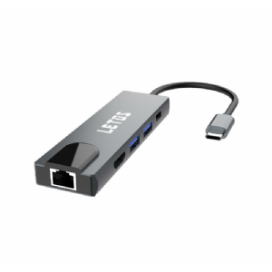 DOCKING LETOS LE-HB005 USB-C HDMI-LAN-USB3-PD
