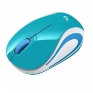 MOUSE INALAMBRICO LOGITECH M187 BRIGHT TEAL