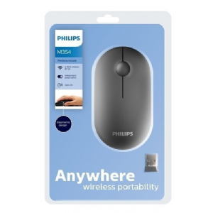 MOUSE WIRELESS PHILIPS M354 BLACK BT