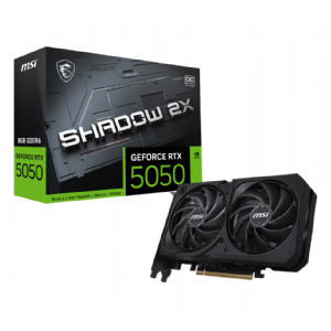 VIDEO GEFORCE RTX 5050 8 GB. MSI SHADOW 2X