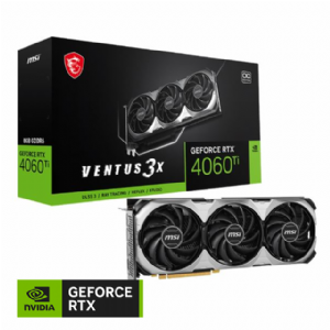 VIDEO GEFORCE RTX 4060TI 8 GB. MSI VENTUS 3X