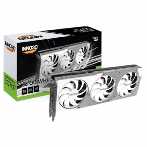 VIDEO GEFOCE RTX 5070TI 16 GB. INNO3D X3 WHITE