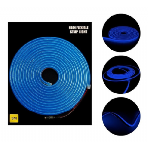 TIRA NEON FLEXIBLE 4.5M AZUL