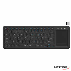 TECLADO INALAMBRICO NETMAK NM-KB910 C/TOUCHPAD