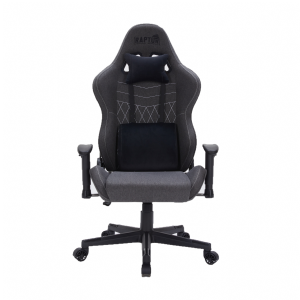 SILLA GAMER RAPTOR THRONE R1 TELA NEGRA