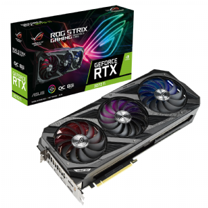 VIDEO GEFORCE RTX 3070 8 GB. ASUS ROG STRIX