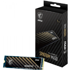 SSD 1 TB. M.2 NVME MSI SPATIUM M450