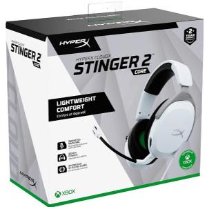 AURICULAR C/MIC HYPERX CLOUDX STINGER 2 CORE WHITE
