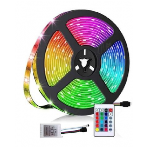 TIRA LED 5M EXT CON RGB C/CONTROL