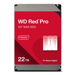 HDD 22 TB. SATA3 WESTERN DIGITAL RED WD221KFGX