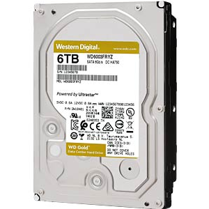 HDD 6 TB. SATA3 WESTERN DIGITAL GOLD