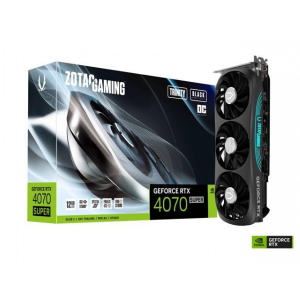 VIDEO GEFORCE RTX 4070 SUPER 12 GB. ZOTAC TRINITY