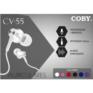 AURICULAR IN EAR COBY CBE-155 CV-55