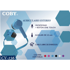 AURICULAR IN EAR COBY CBE-156 CV-56
