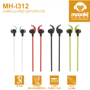 AURICULAR IN EAR MOONI MH-I312