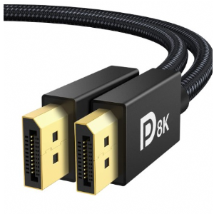 CABLE DISPLAYPORT DISPLAYPORT 8K 1M