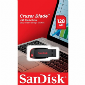 PEN DRIVE 128 GB. SANDISK CRUZER BLADE