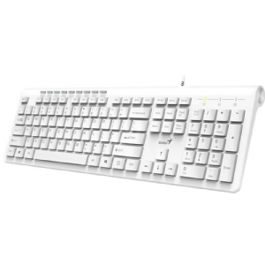 TECLADO GENIUS SLIMSTAR 230 WHITE