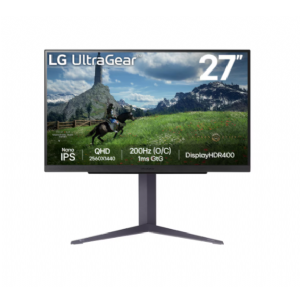 MONITOR 27 LED LG 27GS85Q-B NANO IPS QHD 180 HZ