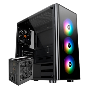 GABINETE THERMALTAKE V200 RGB 600W 80PLUS